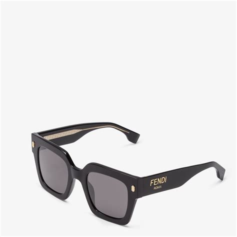 fendi roma tritone|Fendi Roma Acetate Black .